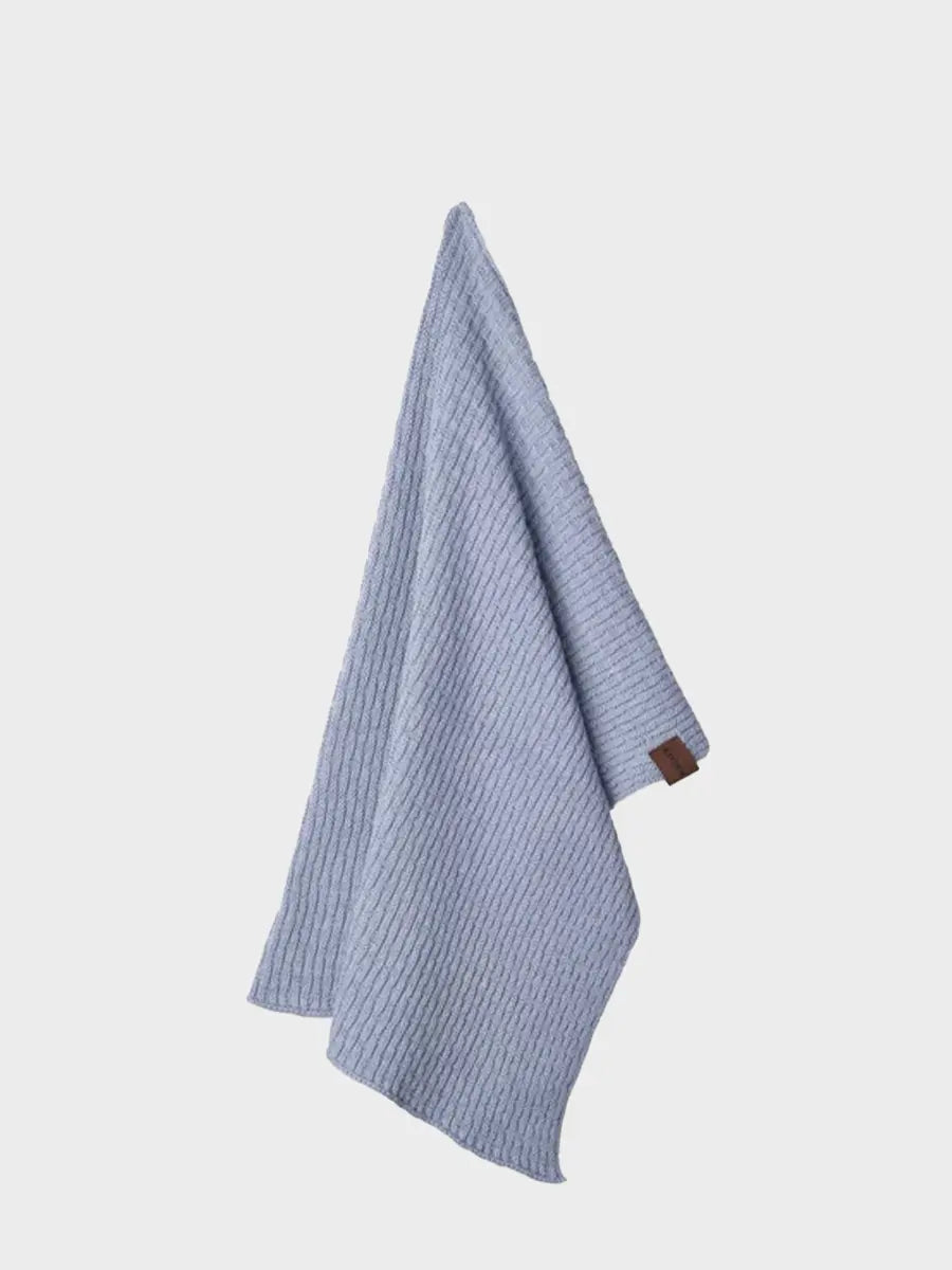 HUMDAKIN Strikket Køkkenhåndklæde Organic Textiles 035 Ocean